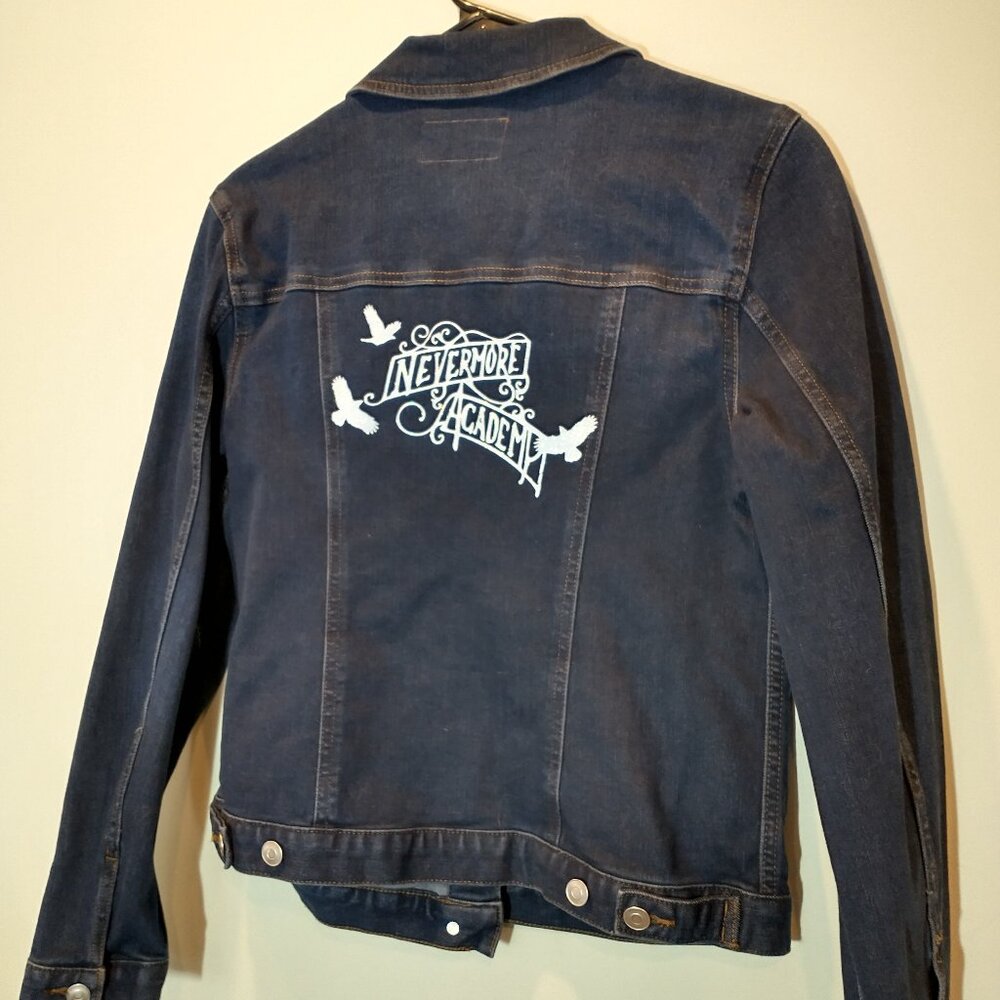 NWOT Nevermore Academy Jean Jacket